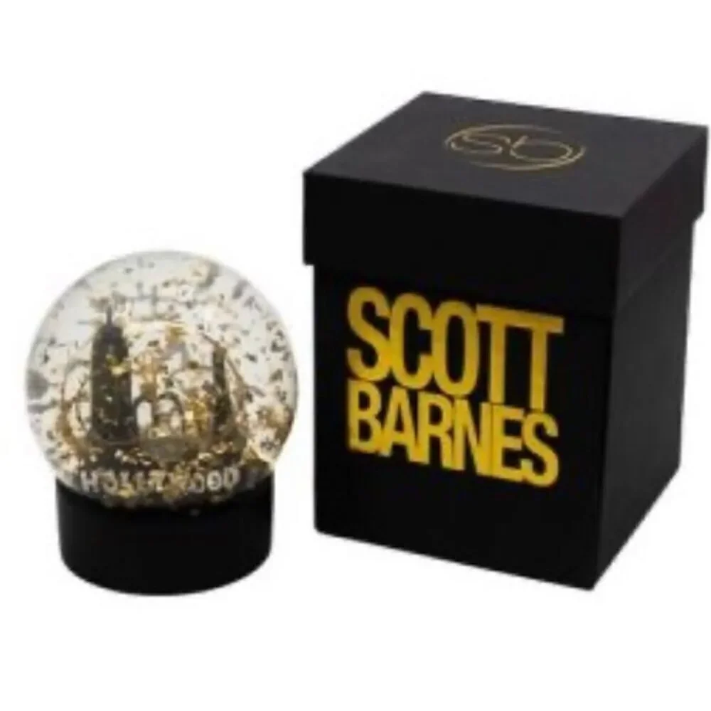 SCOTT BARNES - 🎉HP🎉 NWT - Sparkling “Snow Globe”/Black Presentation Box/Lim. Ed.